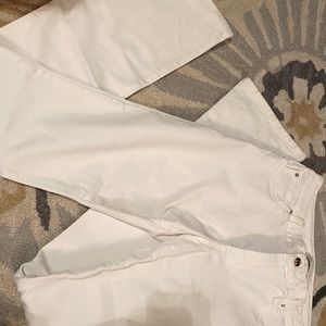 Joe’s Jeans “Honey Bootcut” Curvy White Jeans